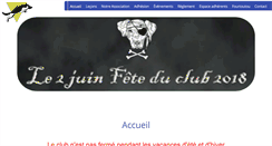 Desktop Screenshot of club-canin-argenteuil.org
